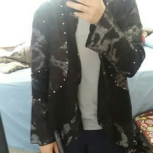 Womens open cardigan